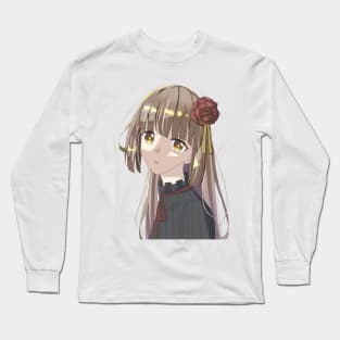 Mysterious rose (transparent) Long Sleeve T-Shirt